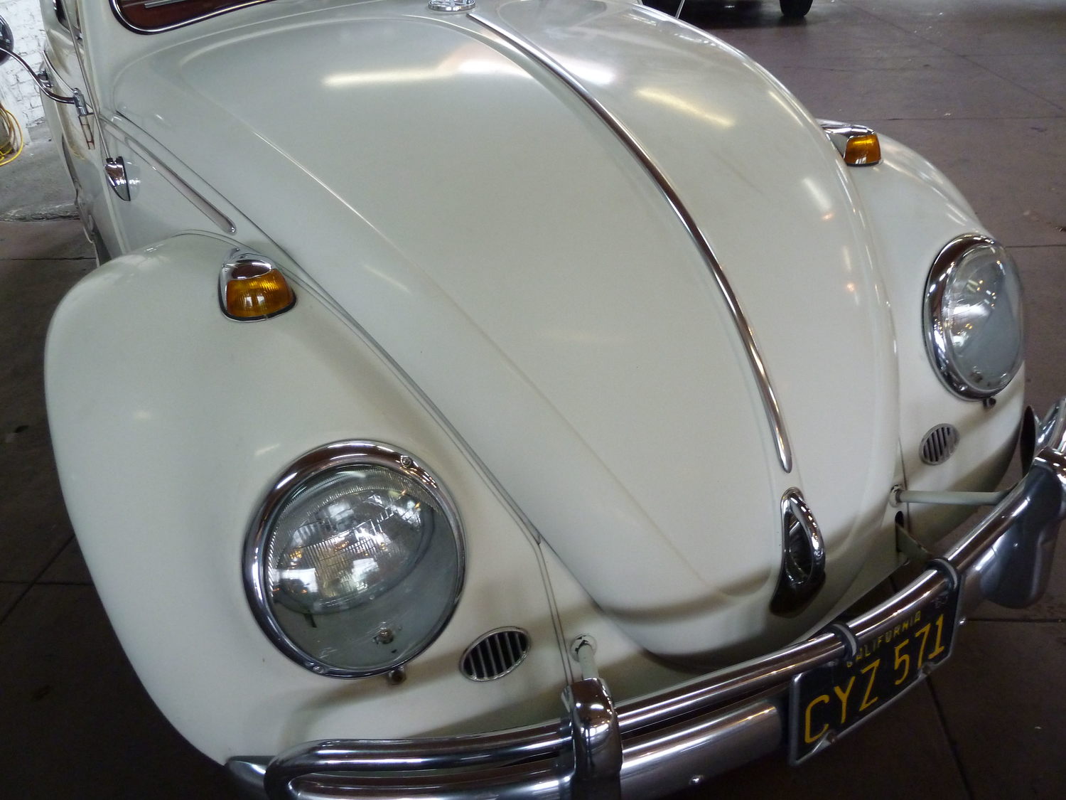 Restored classic Volkswagen Beetle
