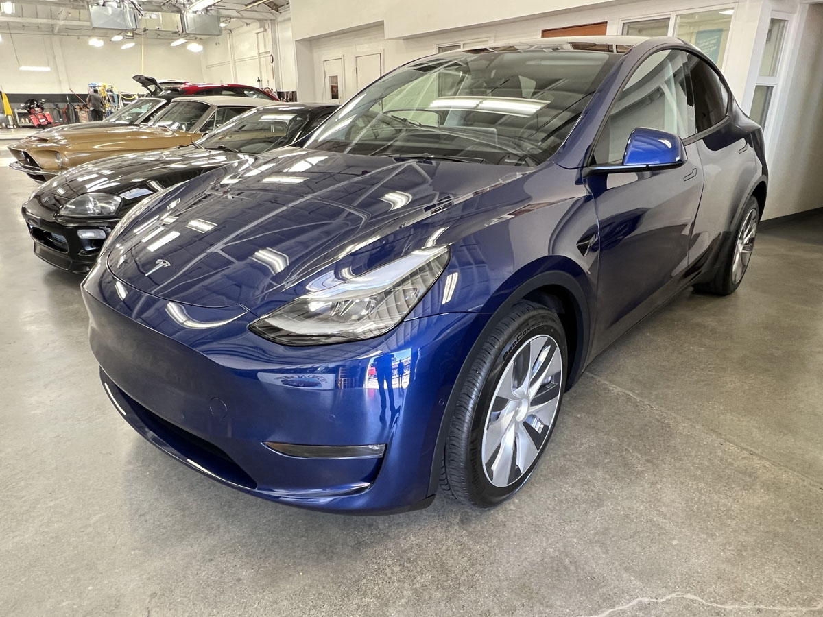 Tesla paint protection detail